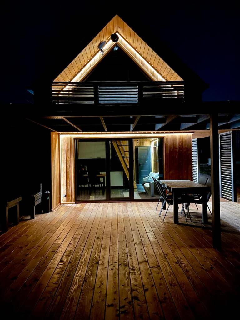 Stodola Na Kresach - Widokowy Drewniany, Caloroczny Jacuzzi & Sauna * Bodzentyn
