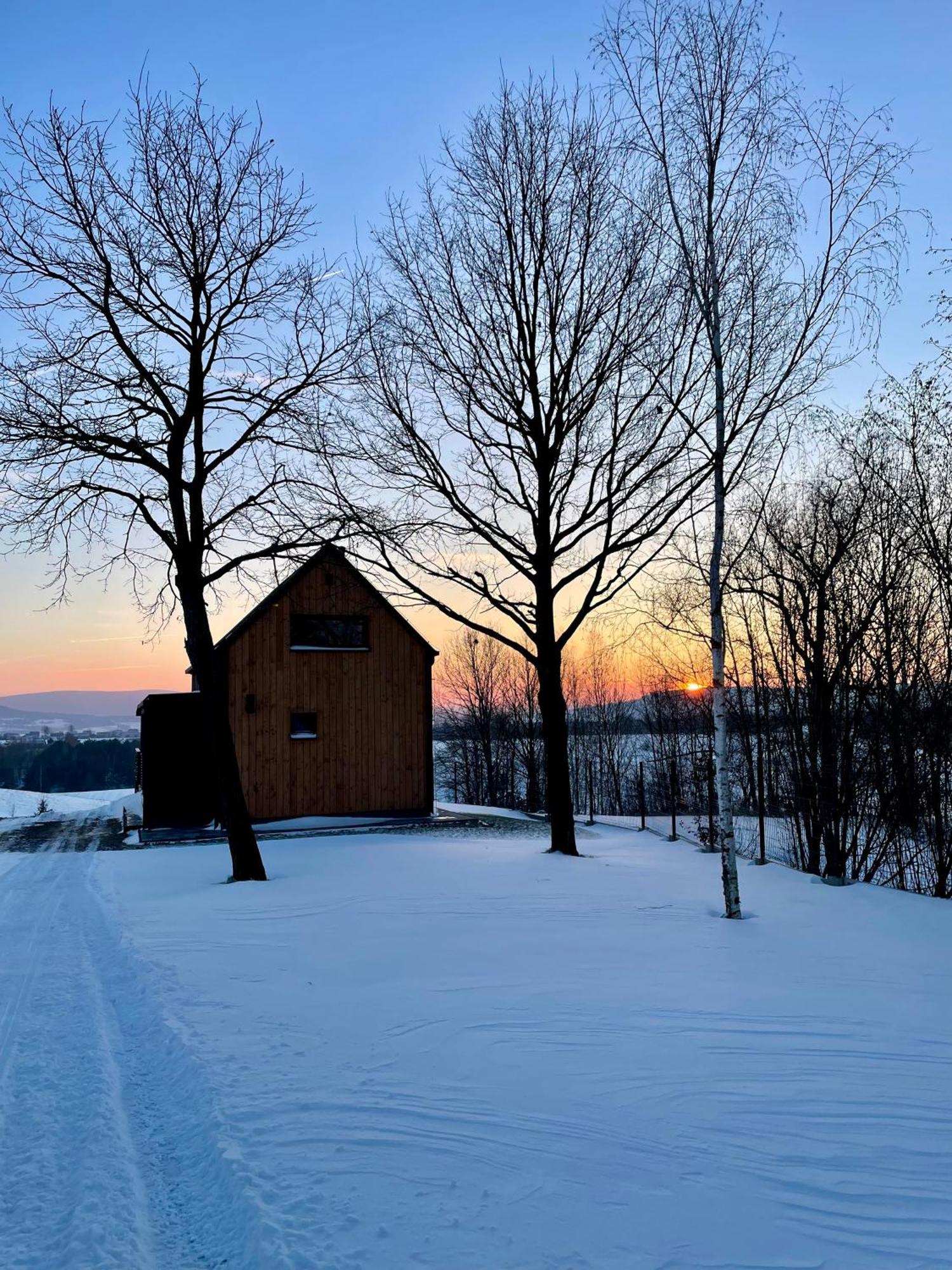 Stodola Na Kresach - Widokowy Drewniany, Caloroczny Jacuzzi & Sauna Holiday home *