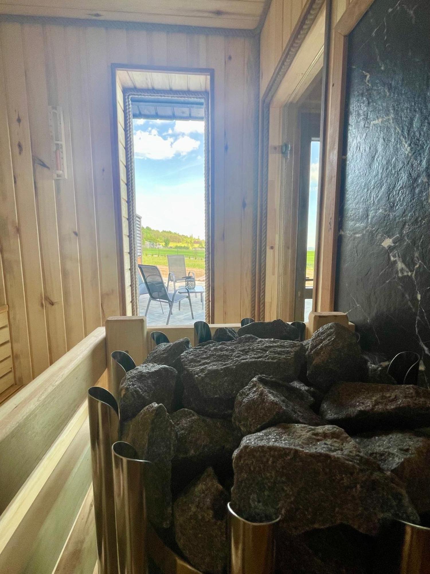 Stodola Na Kresach - Widokowy Drewniany, Caloroczny Jacuzzi & Sauna Holiday home