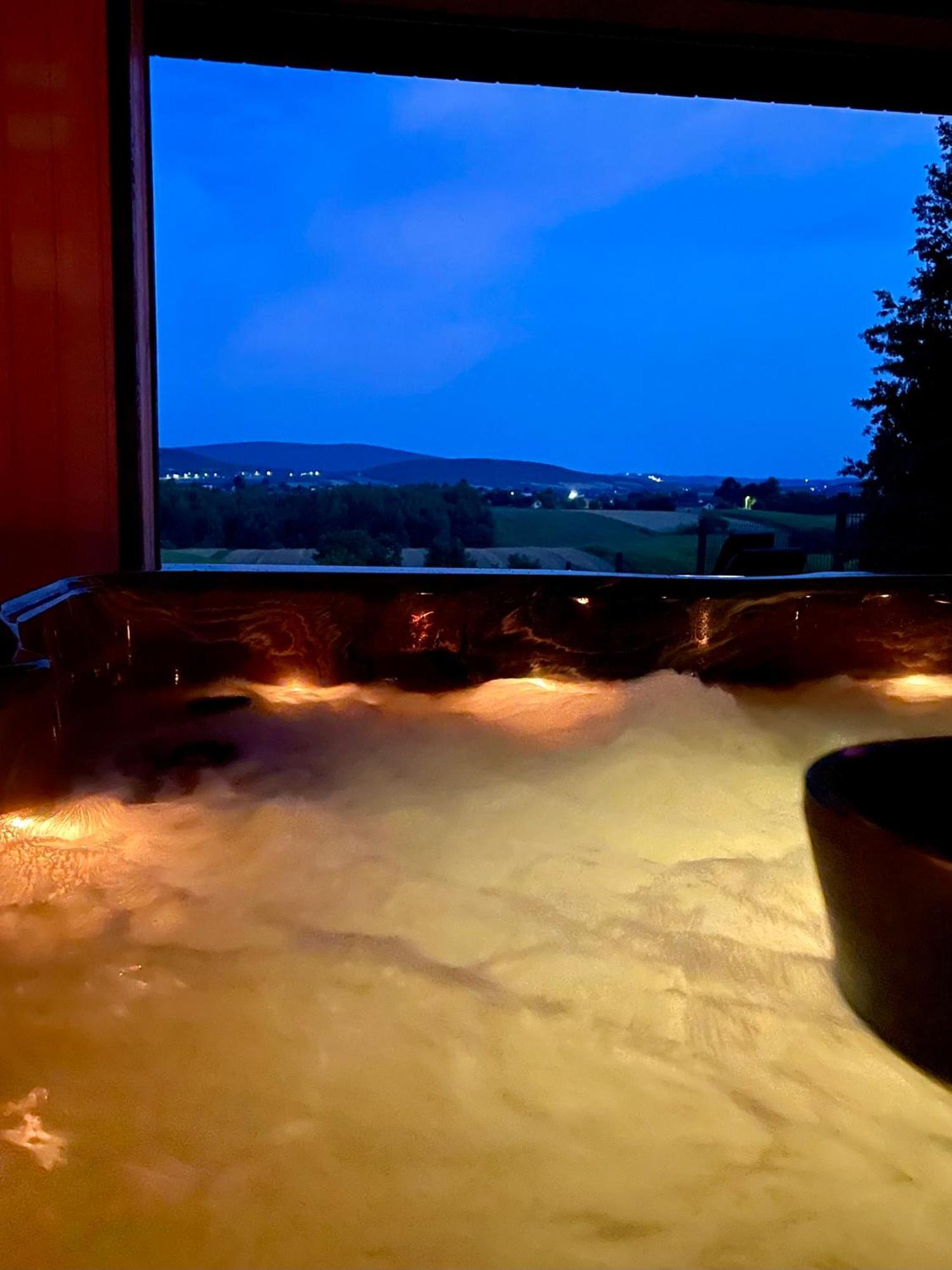 Stodola Na Kresach - Widokowy Drewniany, Caloroczny Jacuzzi & Sauna Holiday home *
