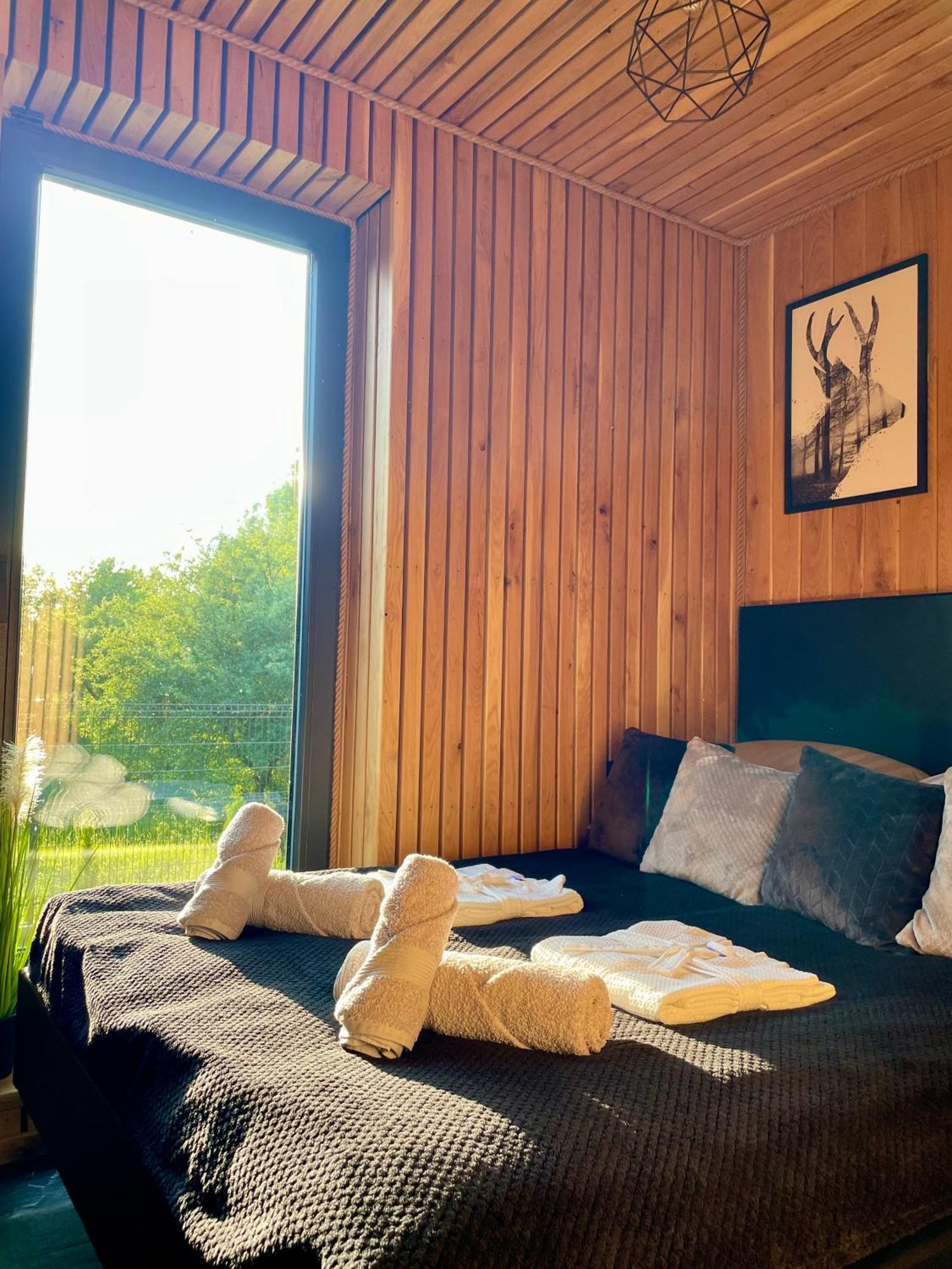 Stodola Na Kresach - Widokowy Drewniany, Caloroczny Jacuzzi & Sauna