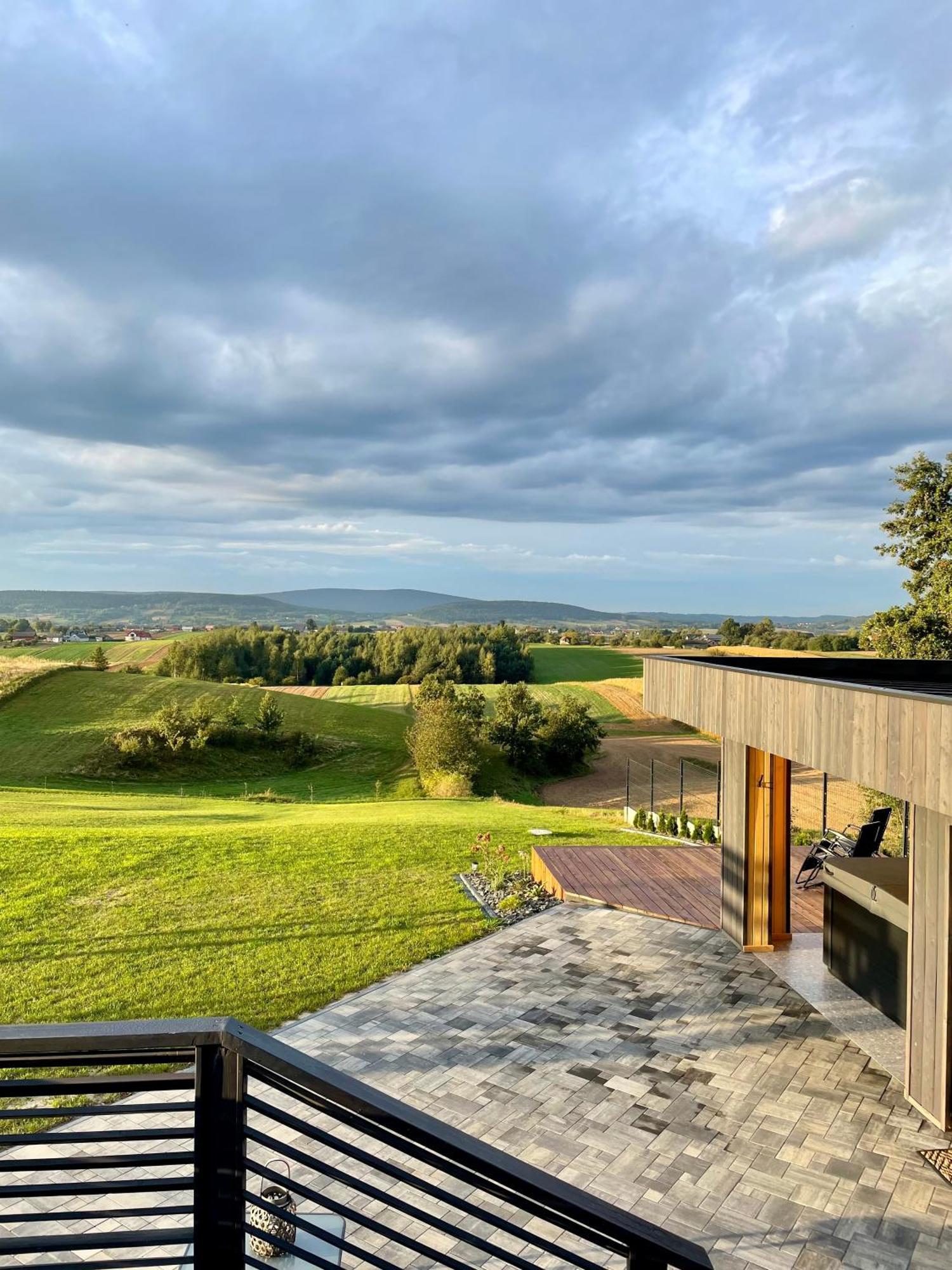 Stodola Na Kresach - Widokowy Drewniany, Caloroczny Jacuzzi & Sauna Holiday home *
