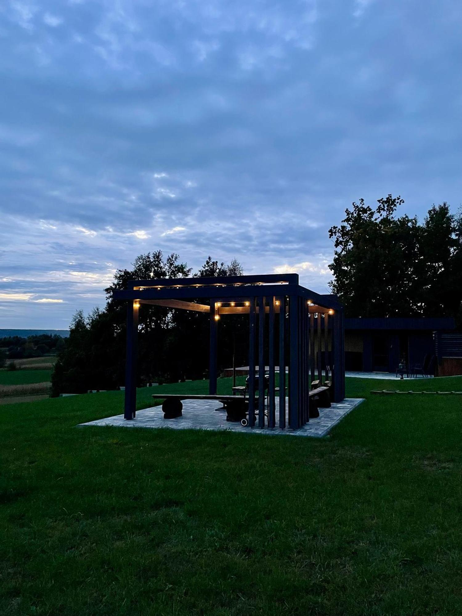 Stodola Na Kresach - Widokowy Drewniany, Caloroczny Jacuzzi & Sauna